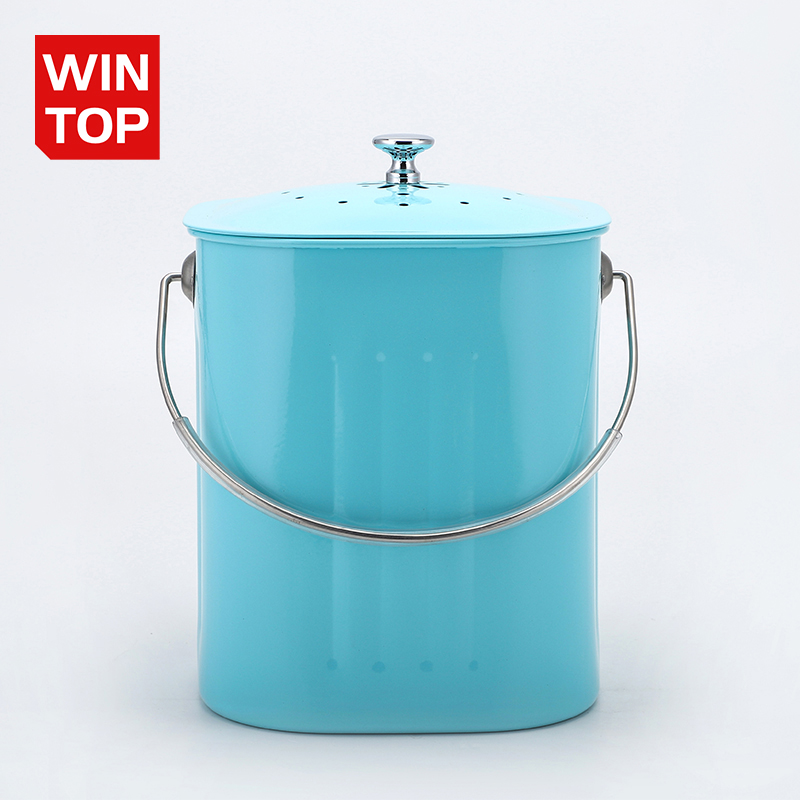 1.3 Gallon Galvanized Metal Ice Bucket